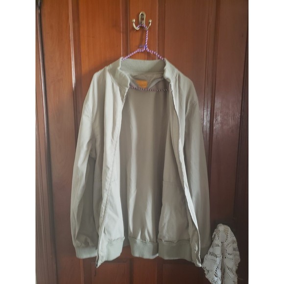 Mens Field And Stream Fishing Jacket Size XL Beige Casual Hiking Windbreaker - Picture 5 of 9